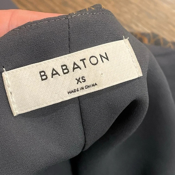 Aritzia Babaton Wallace Wrap Mini Dress XS - Picture 2 of 9